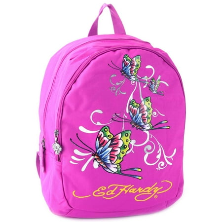 - Misha Butterfly Glitter Backpack- Violet Purple