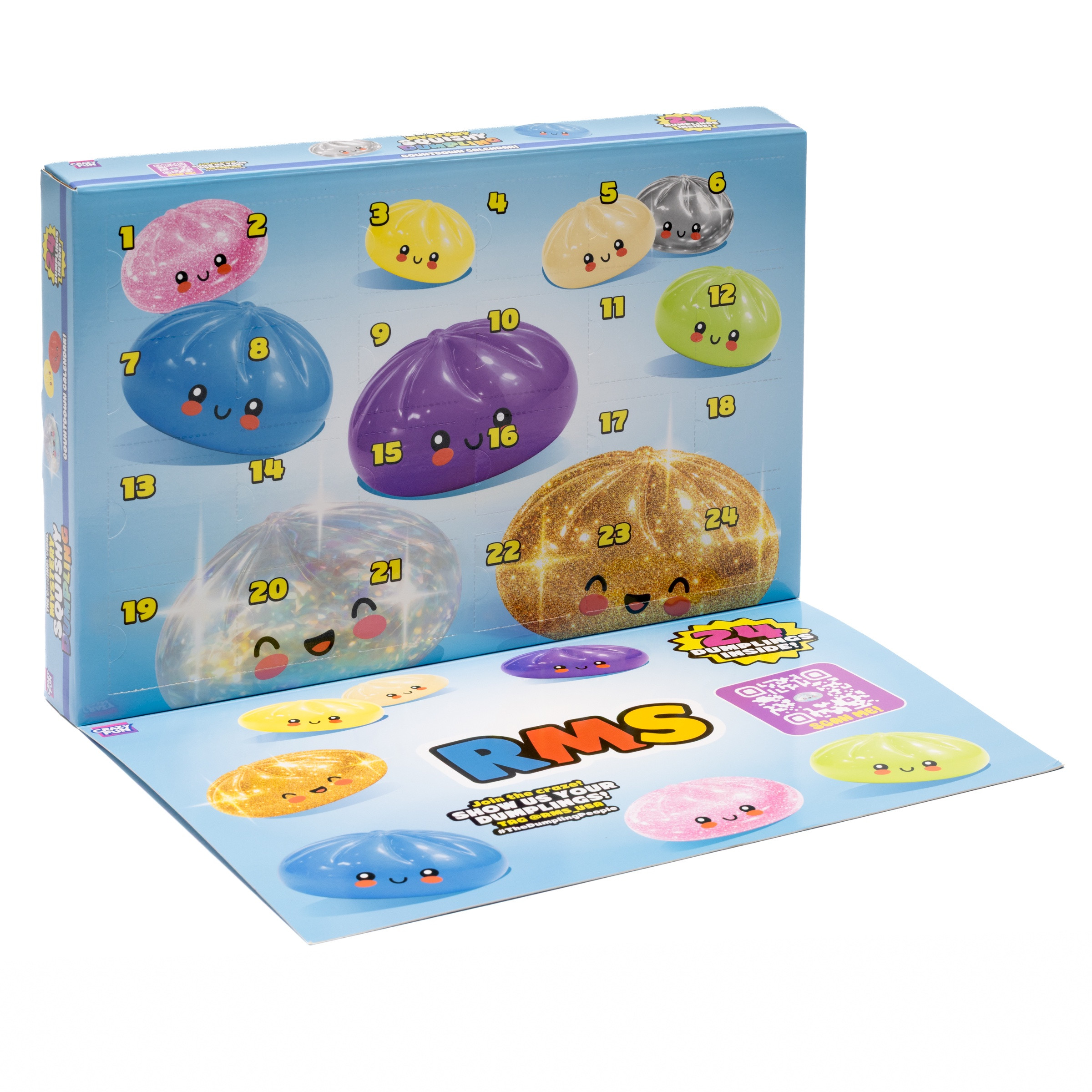 RMS Dumpling Advent Calendar With 24 Mini Squishies photo 3