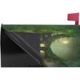 thumbnail image 4 of Fantasy Tree House in Forest Magnetic Magnetic Mailbox Cover Standard Size for Garden Yard Outdoor Decorations-18 x 20.8", 4 of 5