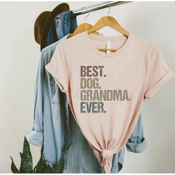 Dog Grandma Shirt, Dog Grandma Gift, Dog Lover Shirt for Women, Mothers Day Grandma, Dog Nanny T-shirt, Dog Mom Shirt, Dog Mom Gift TSHIRT All Size S-5XL