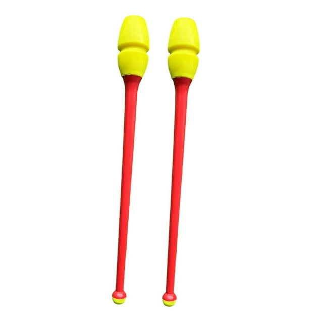 Varillas de gimnasia rítmica conectables de goma PP para ejercicios de fitness infantil. Estilo H