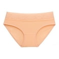 thumbnail image 4 of Women'S Panties Womens Underwear Cotton Lace Fashion Panties Soft Bikini Panty Comfortable Hipster Stretch Full Ladies Briefs,Orange Women'S Nylon Underwear M, 4 of 5