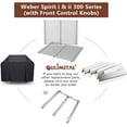 thumbnail image 7 of Grisun SUS304 9MM Cooking Grates for Weber Spirit 300 and Spirit II 300 Series, Spirit 700, Genesis Silver/Gold/Platinum B & C, Genesis 1000-3500, Replacement Parts for Weber 7638 7639, 7 of 7