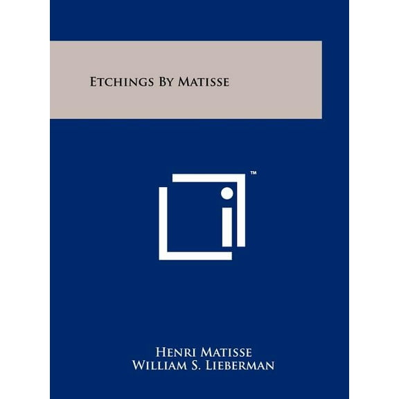 Etchings By Matisse (Paperback)