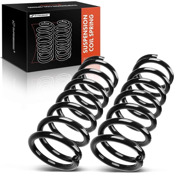 A-Premium 2Pcs Rear Suspension Coil Spring Set Compatible with Nissan Pathfinder 2005-2012 4.0L RWD Driver and Passenger Side Replace# 55020EA101 55020ZL10A