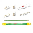 thumbnail image 3 of Varillas de Cable con Cinta Pasacables de Fibra de Vidrio, Kit de Tracción/Empuje para Cableado Eléctrico con Gancho y Orificio, Varilla Incandescente y Orificio para Gancho., 3 of 5