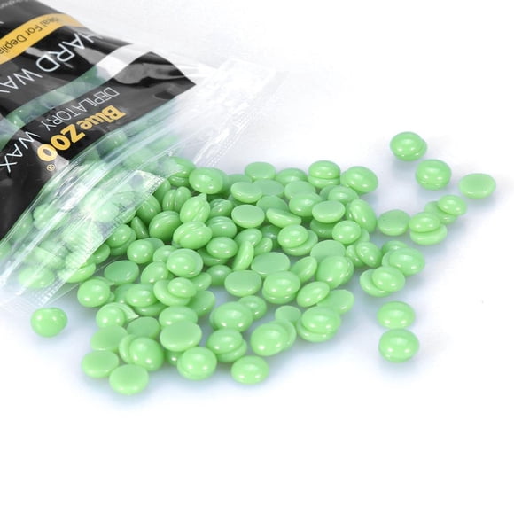 Sin tira Depilatoria Brazo Pierna Depilación Cera dura Encerado Frijoles Verde EOTVIA paquete de 1
