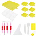 thumbnail image 1 of Painting Kit 1 Set  Painting Tool Multi Grid Design Smooth Surface Simple Operation DIY Art Craft  Painting Tool Set Home Supply, 1 of 6