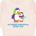thumbnail image 3 of Inktastic My Great Grandma Loves Me Cute Penguins Toddler Sweatshirt, 3 of 4