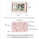 thumbnail image 2 of 2X Reloj Digital LED Reloj ElectróNico de Escritorio con Pantalla Digital para la Oficina en Casa RetroiluminacióN Relojes de Calendario de Datos de RepeticióN - Rosa, 2 of 5