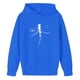 thumbnail image 4 of Sudaderas con capucha para niños y niñas, sudaderas casuales de manga larga, lindas sudaderas de gran tamaño con bolsillo de polar, chaquetas para niñas, 4 of 4