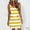 Yellow, variant on Women's Casual Tennis Dress Relaxed Everyday Wear for Women Lightweight Beach Ready Sleeveless Backless Summer Dress Yellow XL