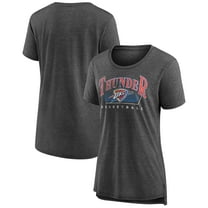 Women's Gray Oklahoma City Thunder Selection Tri-Blend T-Shirt