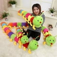 thumbnail image 4 of Kawaii Cartoon Gift Plush Toys Caterpillar Plush Cushion Pillow 50CM, 4 of 5