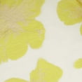 thumbnail image 3 of Zelouf Cynthia Organza Floral Metallic Jacquard  , Sewing, DIY, Crafts Fabric by the Yard, White/ Buttercup, 3 Yard, 3 of 6