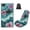 Turtle Hibiscus Sea Wave, variant on FOR U DESIGNS Turtle Hibiscus Sea Wave Print Automotive Seat Covers Multifunctional Car Towels, Yoga Mat Towel, Washable Universal Fit Seat Protector for Front Seats