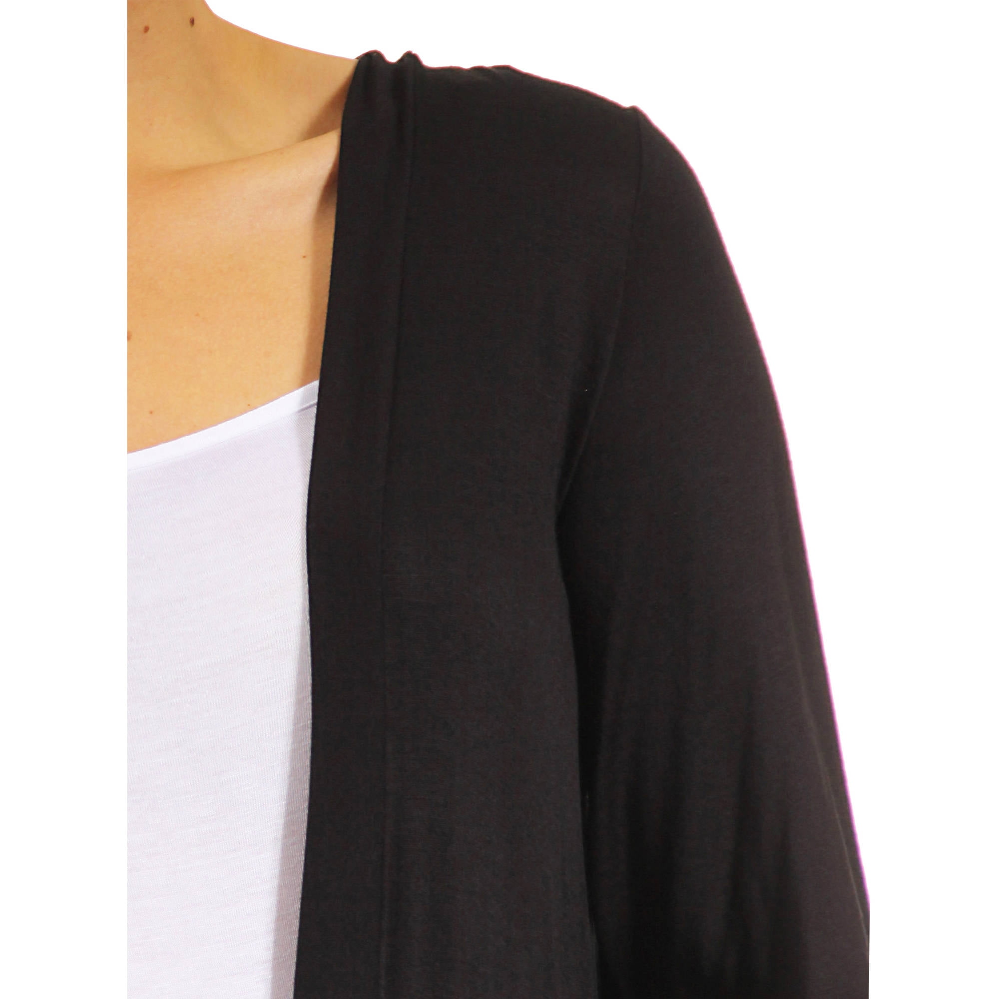 Women's Maternity 3/4 Sleeve Open Shrug
