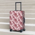 thumbnail image 5 of Uemuo Orchids Flowers Printed Washable Luggage Cover - Fashion Suitcase Protector Fits 18-32 Inch Luggage -, 5 of 9
