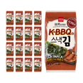 thumbnail image 1 of Roasted Seaweed Snack, Korean Barbeque Flavored, Keto-friendly, Healthy Snack 0.14 Ounce, Pack of 16, 1 of 5