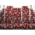 thumbnail image 2 of CalTrend Rear 40/60 Split Bench NeoSupreme Seat Covers for 2011-2012 Jeep Wrangler - JP180-32NA Hawaii Red Insert and Trim, 2 of 3