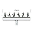 thumbnail image 3 of TISHITA Stainless Steel Aquarium Air Flow Distributor Lever Control Valve 6 Way 6 Ways, 3 of 6