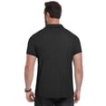 thumbnail image 6 of Iceglad Mens Polo Shirts Short Sleeve Summer Textured Golf Shirt Lightweight Stretch Casual Collared Knit Polo Tee Fashion Pullover Tops, 6 of 6