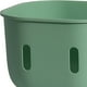 thumbnail image 3 of Otomana de almacenamiento multifuncional, reposapiés otomano para el hogar, taburete de almacenamiento, verde sin tapa, 3 of 6