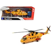 Diecast AgustaWestland AW101 (EH101) Helicopter Yellow "Canada Forces Search & Rescue" "Sky Pilot" Series 1/72 Diecast Model by New Ray