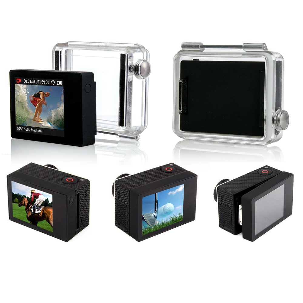 Gopro Hero 4 Hero4 Black Edition Chdhx 401 With 3 Batteries Lcd