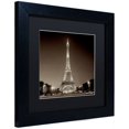 thumbnail image 2 of Trademark Fine Art "Tour Eiffel I" Canvas Art by Alan Blaustein, Black Matte, Black Frame, 2 of 4