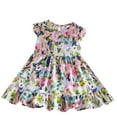 thumbnail image 2 of NAISIBABY Floral Dress for Girls, Ruffles Casual Cute Sleeveless Summer Sweet Flowy Dress White 7-8T, 2 of 3