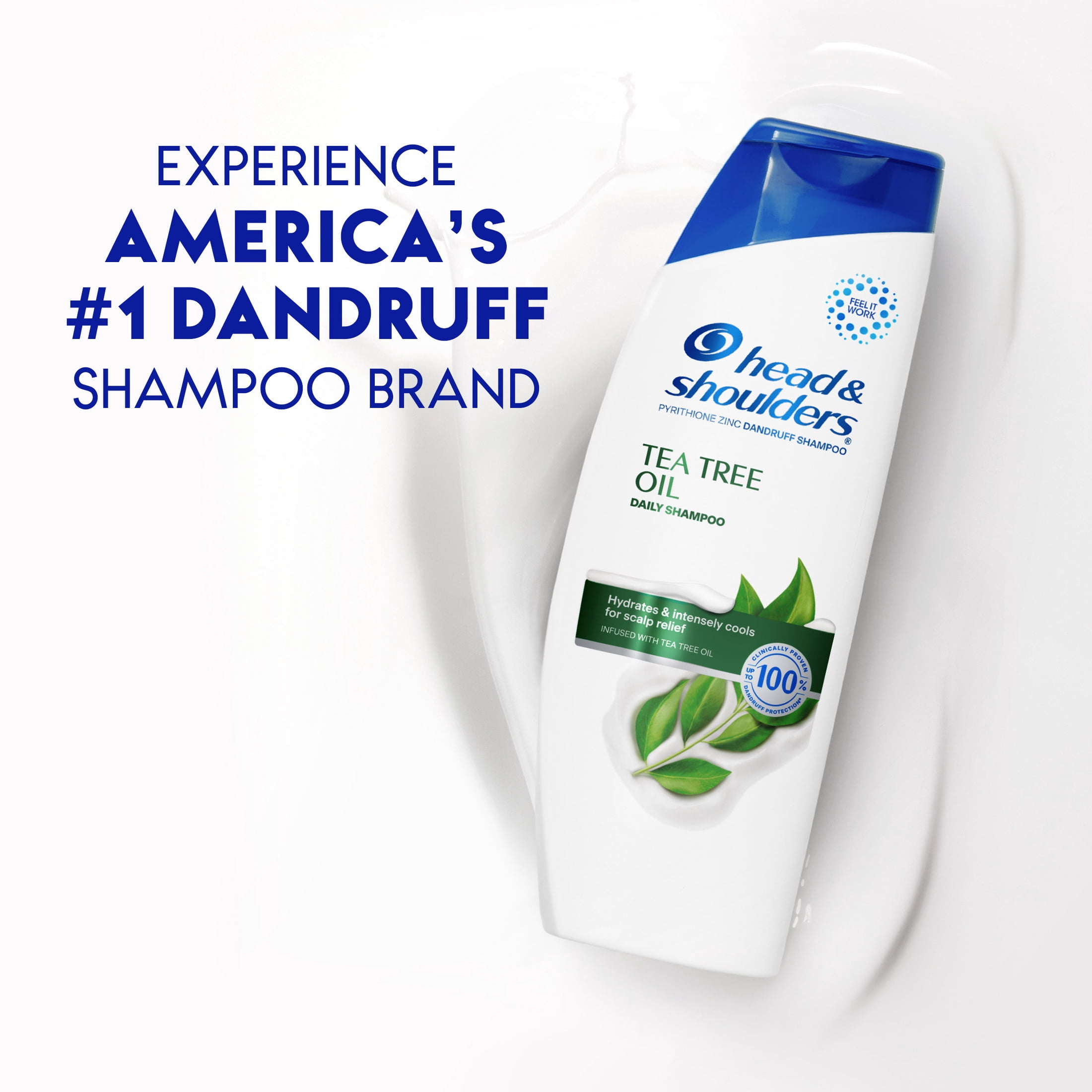 Head and Shoulders Dandruff Shampoo, Tea Tree Oil, 12.5 fl oz