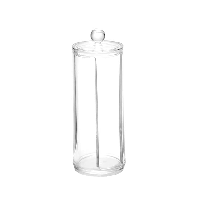SHISUYAN Cotton Pad Rounds Holder Makeup Removers Organizer Storage Display Rack Makeup Pad Container for Home Outdoor Travel