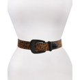 thumbnail image 2 of Rebecca Minkoff 35MM Leopard-Print Leather Belt, Small, Leopard, 2 of 2
