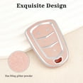 thumbnail image 5 of for Cadillac Key Fob Cover, Soft TPU Protection Key Fob Case Compatible with Cadillac Escalade CTS SRX CT4 CT5 CT6 XTS XT4 XT5 XT6 ATSL SLS STS Smart Key Holder (Pink), 5 of 8