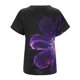thumbnail image 5 of Gibobby Playera de Manga Corta con Cuello Redondo Camiseta manga corta con cuello redondo para mujer, camiseta informal suelta(Negro,CH), 5 of 5