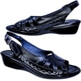 thumbnail image 2 of Sandalias de Mujer en Piel Vacuno Casual con Hebilla, 2 of 6