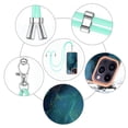 thumbnail image 6 of Allytechgroup Compatible with iPhone 16 Case with Lanyard, Slim Lightweight Shockproof Bumper Phone Case for iPhone 16 for Wome Girls, Green, 6 of 7