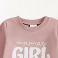 thumbnail image 6 of mgoYE 2Pcs Baby Girl Outfits Daisy Sweatshirt + Pants Infant Fall Winter Clothes(Pink,12-18 Months), 6 of 7