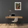 thumbnail image 3 of Gossaert, Jan 12x14 White Modern Wood Framed Museum Art Print Titled - The Holy Family, 3 of 4