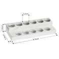 thumbnail image 2 of 2PCS 22-Slot Natural Wood Essential Oil Storage Rack – Desktop Nail Polish Display Holder for Bedroom, Office & Bathroom Organization, 2 of 6