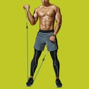 PRCTZ Resistance Band Set with Resistance Tubes, Handles, Ankle Straps, Door Anchor, and Carry Mesh Bag