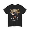 thumbnail image 2 of Las Vegas Jackie Young #0 Cartoon Women Basketball Unisex Cotton Tee, 2 of 7
