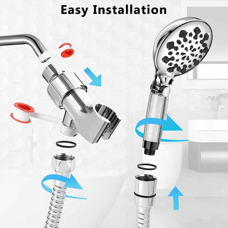 Handheld Shower Head with Filter