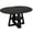 Black, variant on CQSXDA Oval Dining Table for 4-8 with Wood Base and Storage Shelf, Extendable from 43.3in to 59in,Black