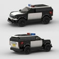 thumbnail image 2 of MOC Explorer Police Vehicle Racing Sports City Car Speed Champion Racer SUV Building Blocks Brick Off Road Kid Toys Boys Gift, 2 of 10