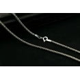 thumbnail image 4 of QQTDFG 925 Sterling Silver Men's Popcorn Chain Necklace A2422-3mm-24" - 60cm, 4 of 9