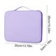 thumbnail image 3 of Funda para tableta, bolsa de almacenamiento multicapa, organizador compacto de dispositivos electrónicos, estuche de viaje de negocios, plegable y portátil, de neopreno, para oficina., 3 of 9