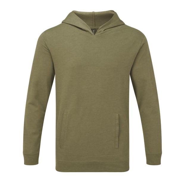 Anvil - Sudadera de Tela de RIzo para Adultos Unisex (Jaspeado, Verde)