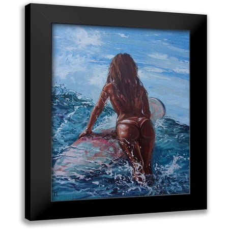 Luniak, Monika 12x14 Black Modern Framed Museum Art Print Titled - Californian Day